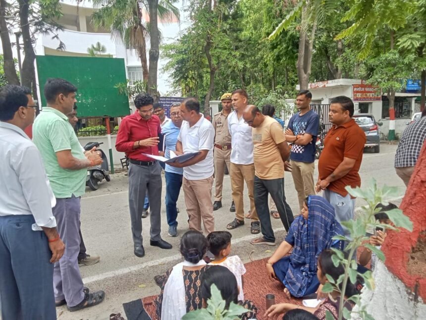 Surprise inspection by HPDA Vice President Dr. Nitin Gaur