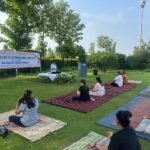 Saraswati College became associated with Yoga