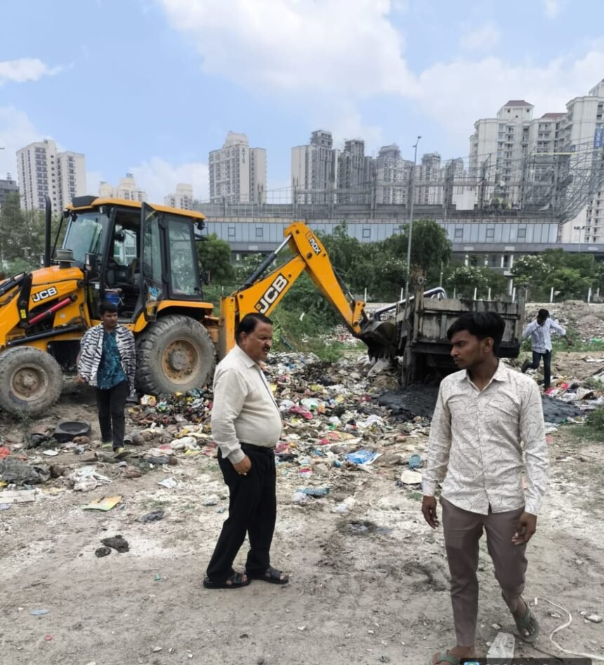 जेसीबी मालिक पर ठोका गया एक लाख जुर्माना,