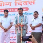 गाज़ियाबाद में योग दिवस की भव्य छटा, उप मुख्यमंत्री केशव मौर्य