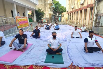 जेल में मनाया गया अंतरराष्ट्रीय योग दिवस