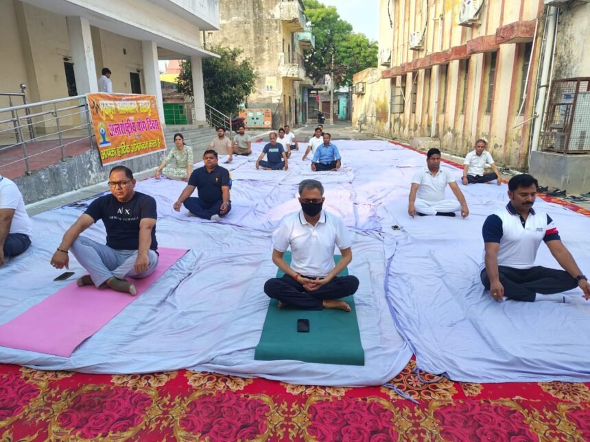 जेल में मनाया गया अंतरराष्ट्रीय योग दिवस
