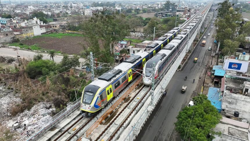 Namo Bharat Train, 82 km track successfully completed in trial run