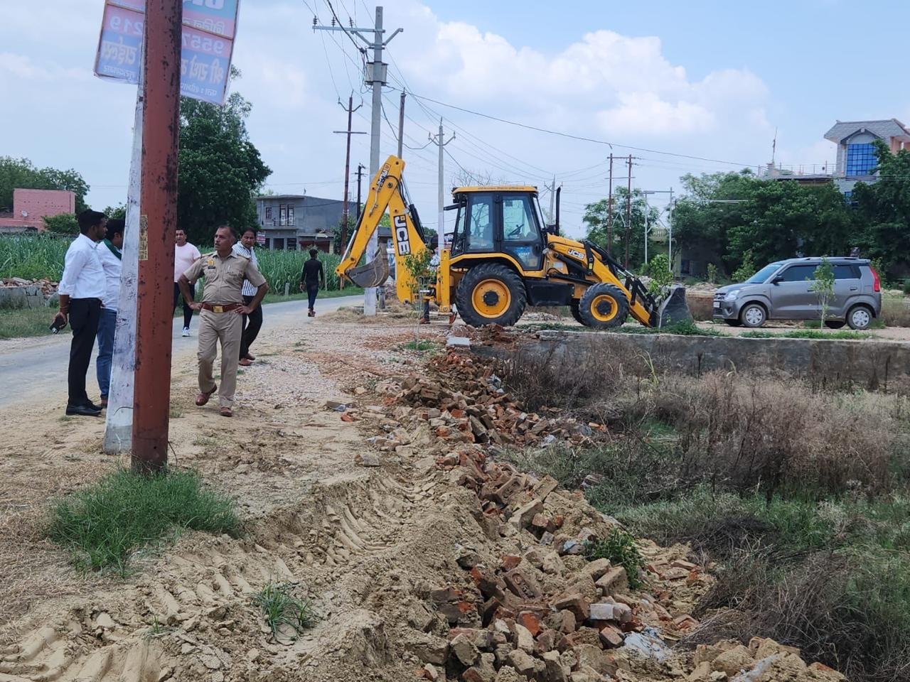 GDA's big action in Muradnagar