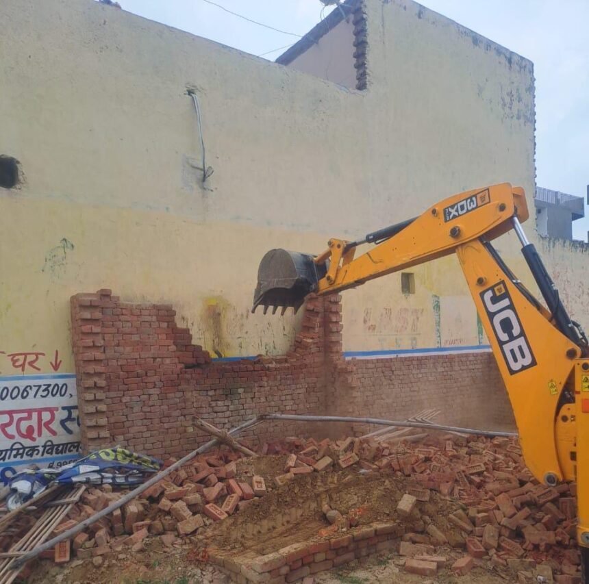 GDA's big action on illegal colony