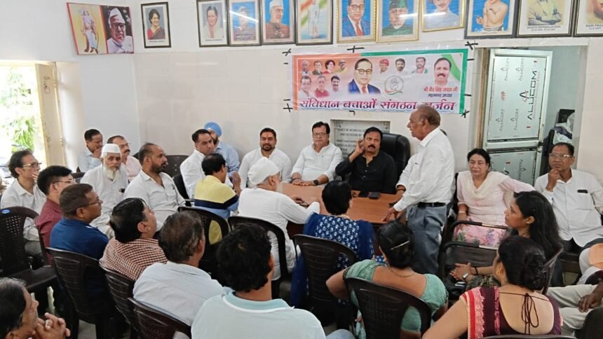 There was a lot of enthusiasm in the monthly meeting of Ghaziabad Congress