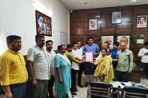 Protest letter submitted to public representatives