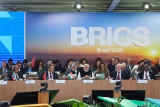 In Rio de Janeiro, Prime Minister Modi credit to PIB