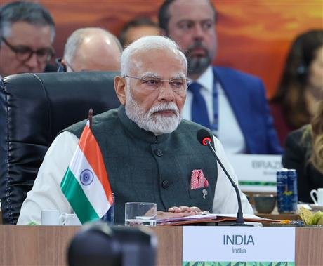 Prime Minister Narendra Modi. photo credit to PIB