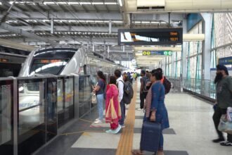 NCRTC Namo Bharat train. IMAGE CREDIT TO NCRTC