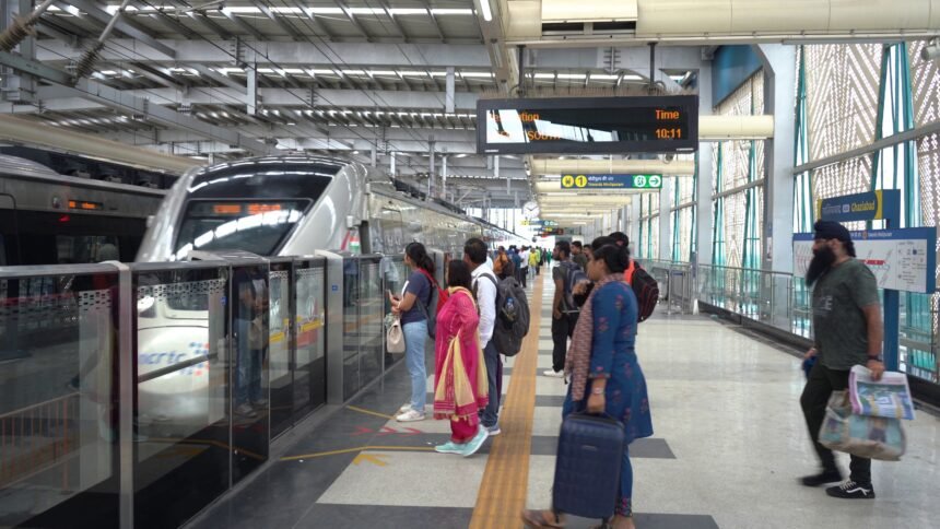 NCRTC Namo Bharat train. IMAGE CREDIT TO NCRTC
