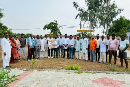 Villagers expressed their anger against the decision to close schools