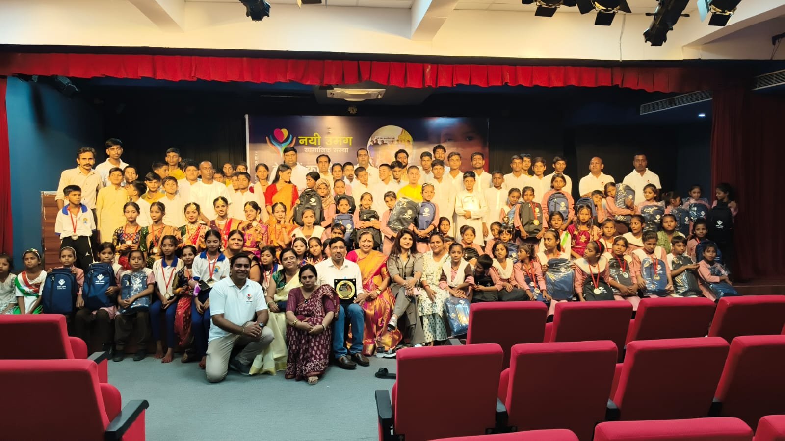 New enthusiasm created a unique confluence of education honor in Ghaziabad. PHOTO CREDIT TO UMANG