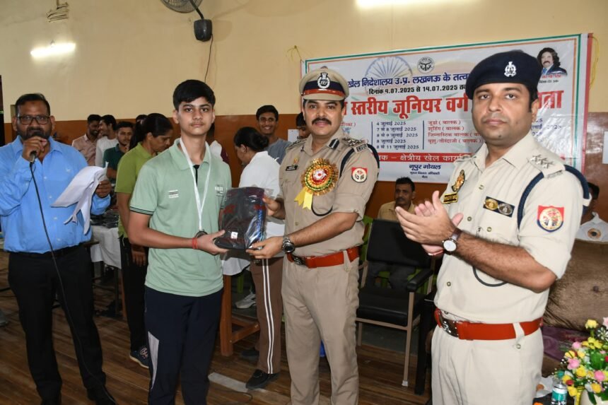Big sports event in Meerut stadium. IMAGE CREDIT TO POLICE.