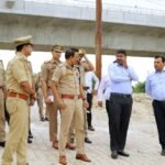 DM and Additional CP inspected Kanwar routes IMAGE CREDIT TO GHAZIABAD POLICE