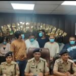 Cyber scam from Noida high-rises: Over 150 in the US duped, 12 arrested. IMAGE CREDIT TO NOIDA POLICE