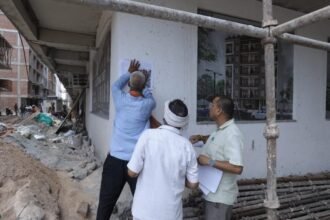 Noida Authority cracks down on illegal builds in Salarpur Khadar; 39 notices given. IMAGE CREIT TO NOIDA AUTHORITY