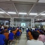 Safety Training Completed at Noida’s Calcom Company. IMAGE CREDIT TO SME GURUKUL