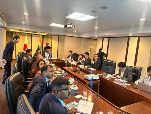 Giriraj Singh’s Tokyo Visit Boosts Indian Textile Industry, IMAGE CREDIT TO PIB.