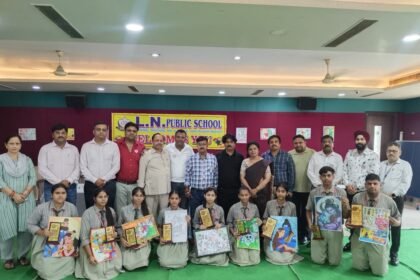 LN School Art Contest Showcases Children's Brilliance IMAGE CREDIT TO LN School