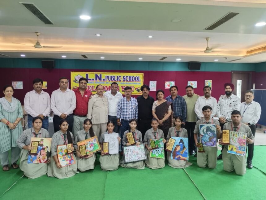 LN School Art Contest Showcases Children's Brilliance IMAGE CREDIT TO LN School