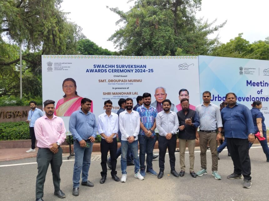 Ghaziabad Awarded 5 Stars in Garbage-Free City Category IMAGE CREDIT TO NAGAR NIGAM
