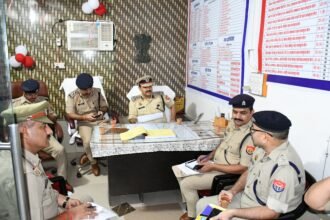 Strict Action by DIG in Meerut Zone Over Kanwar Yatra, Overnight Inspection Drive Conducted IMAGE CREDIT TO POLICE