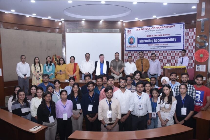 ITS Management College Ghaziabad Hosts International Lecture IMAGE CREDIT TO ITS