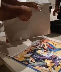 40 crore worth of cocaine was hidden inside comic book covers IMAGE CREDIT TO PIB