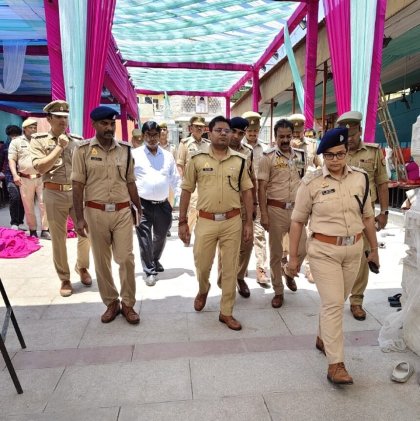 the police arrangements remained vigilant. IMAGE CREDIT TO POLICE