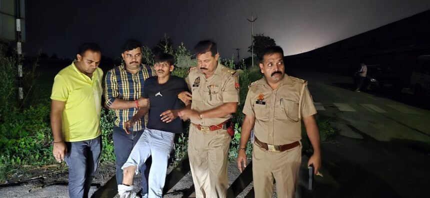 Late-night encounter in Hapur IMAGE CREDIT TO POLICE