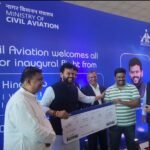Union Minister Ram Mohan Naidu Inaugurates New Air Services from Hindon IMAGE CREDIT TO CIVIL AVIATION