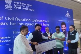 Union Minister Ram Mohan Naidu Inaugurates New Air Services from Hindon IMAGE CREDIT TO CIVIL AVIATION