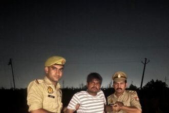 Operation Langda: Modinagar Police Arrested an Accused in an Encounter IMAGE CREDIT TO GHAZIABAD POLICE