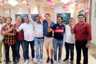 S.K. Mehta Elected President in a Peaceful Election IMAGE CREDIT TO AOA