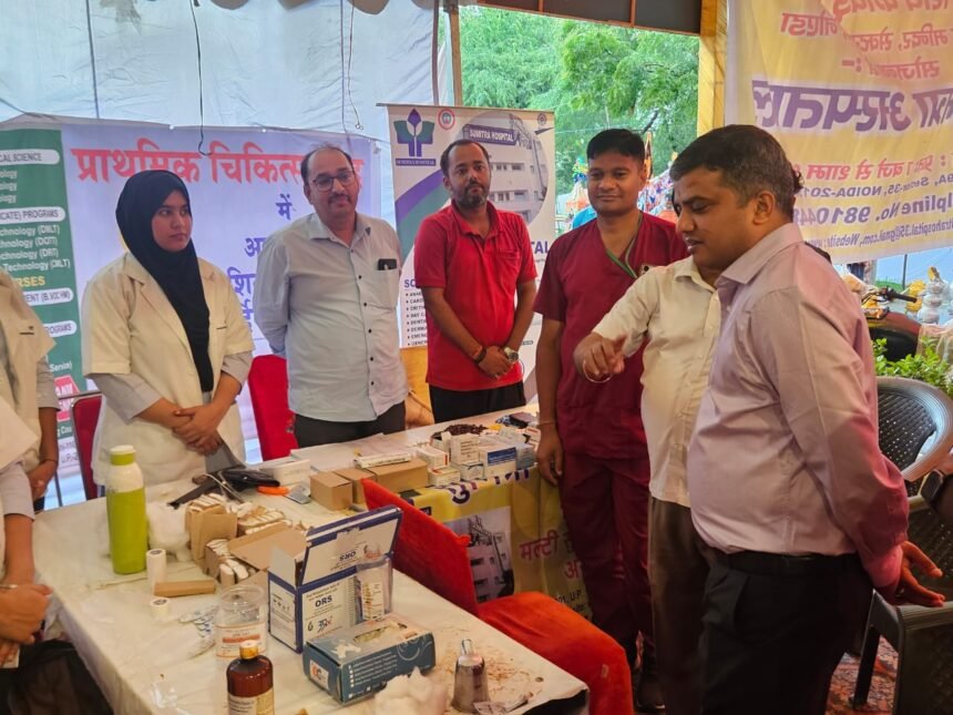 DM visits Shani Temple to closely review Kanwar arrangements IMAGE CREDIT TO INFORMATION DEPARTMENT