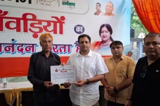 The plastic-free Kanwar Seva camp organized by Ghaziabad Nagar Nigam has concluded IMAGE CREDIT TO NAGAR NIGAM