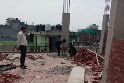GDA takes major action against illegal floors in Shalimar Garden IMAGE CREDIT TO GDA