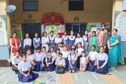 Hands adorned at Vidya Mandir IMAGE CREDIT TO REPORTER
