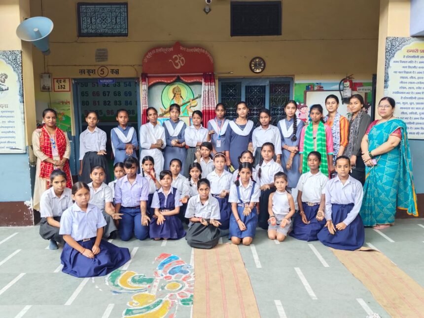 Hands adorned at Vidya Mandir IMAGE CREDIT TO REPORTER