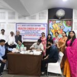 JKG International School Indirapuram held a health camp along with a PTM IMAGE CREDIT TO JKG