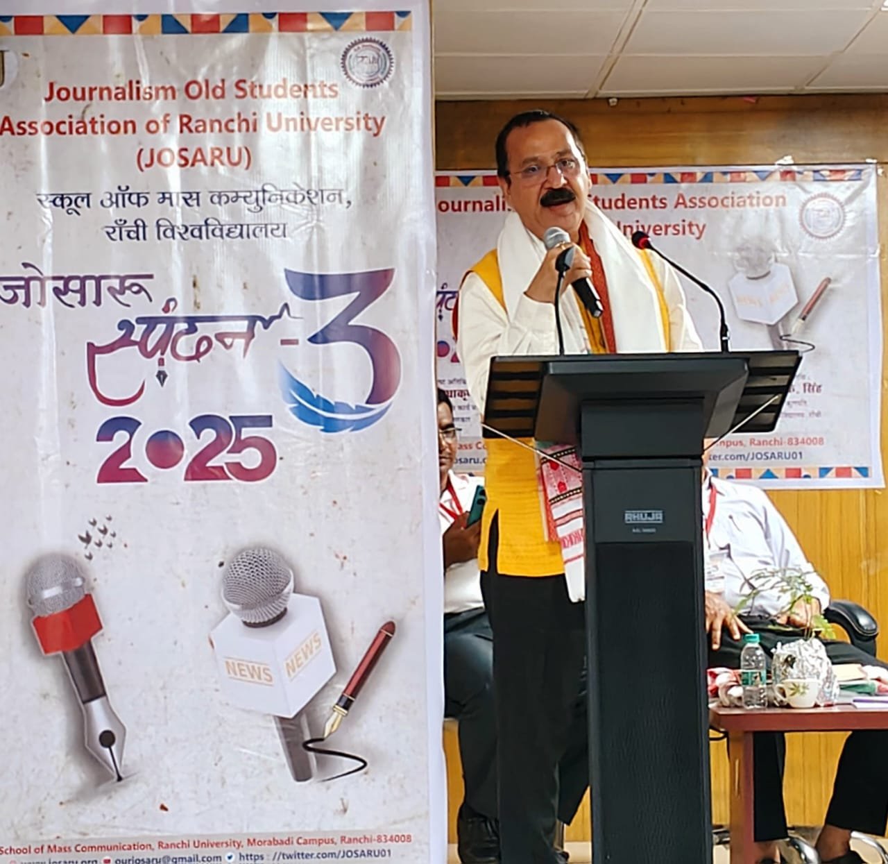 Make journalism a medium of solutions and dialogue IMAGE CREDIT TO RACHI UNIVERSITY