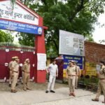 Tight security arrangements on exam day IMAGE CREDIT TO POLICE