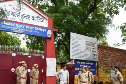 Tight security arrangements on exam day IMAGE CREDIT TO POLICE