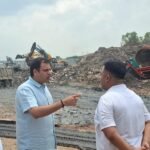 Waste Processing Unit Dhabbarsi IMAGE CREDIT TO NAGAR NIGAM