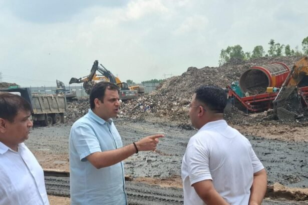 Waste Processing Unit Dhabbarsi IMAGE CREDIT TO NAGAR NIGAM