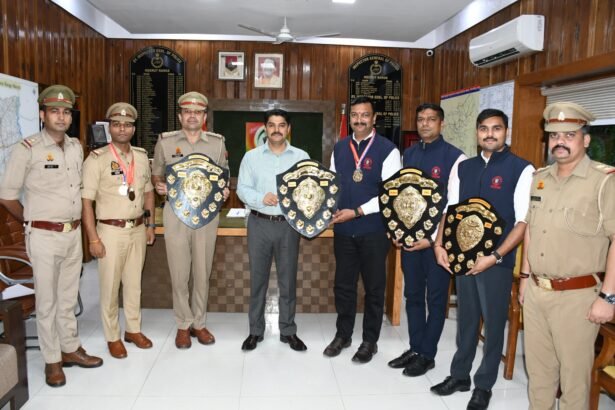 Meerut Zone Police team shines in Lucknow IMAGE CREDIT TO POLICE