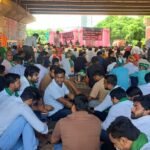 Farmers' Anger Erupts in Raunija Against Yamuna Authority Policies IMAGE CREDIT TO KISAN UNION