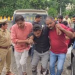 Two criminals who posed as fake delivery boys to loot a jeweller's shop caught in an encounter IMAGE CREDIT TO POLICE