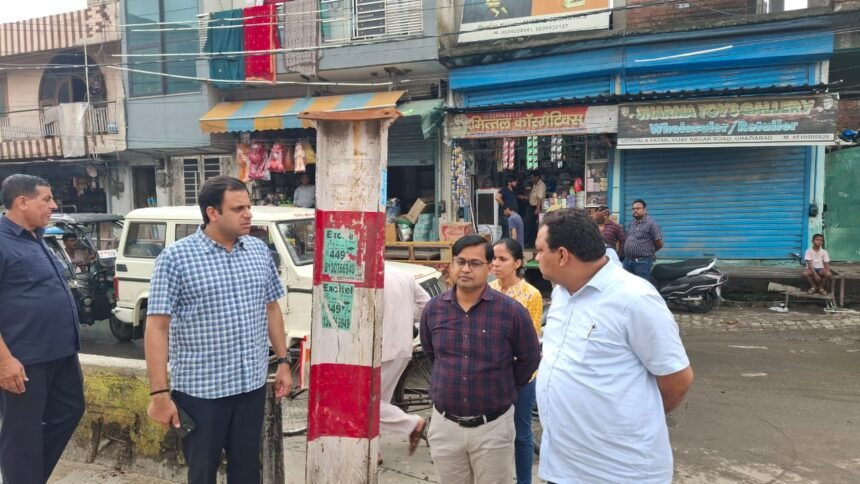 Indra’s fierce fury floods Ghaziabad IMAGE CREDIT TO NAGAR NIGAM